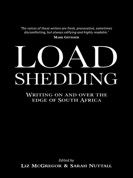 Title details for Load Shedding by Liz McGregor - Wait list